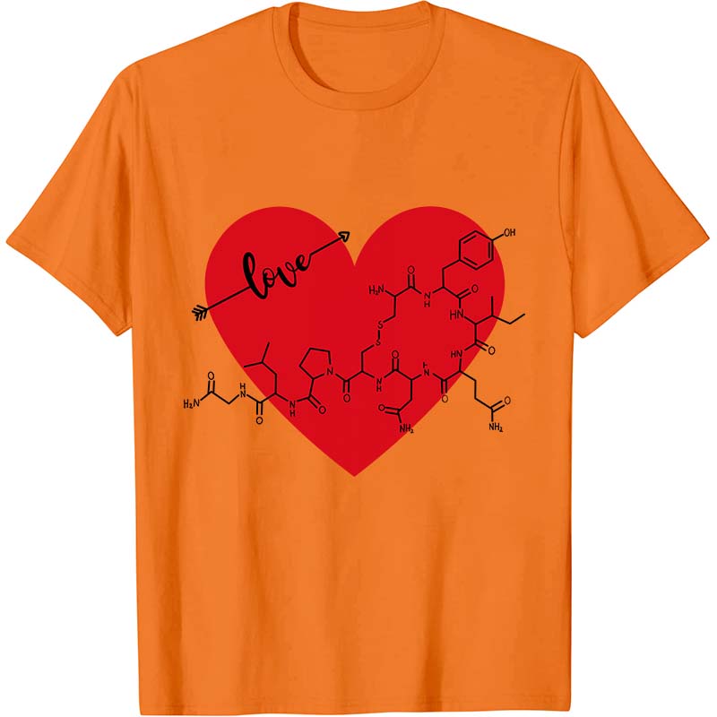 Oxytocin Valentine's Day Nurse T-Shirt
