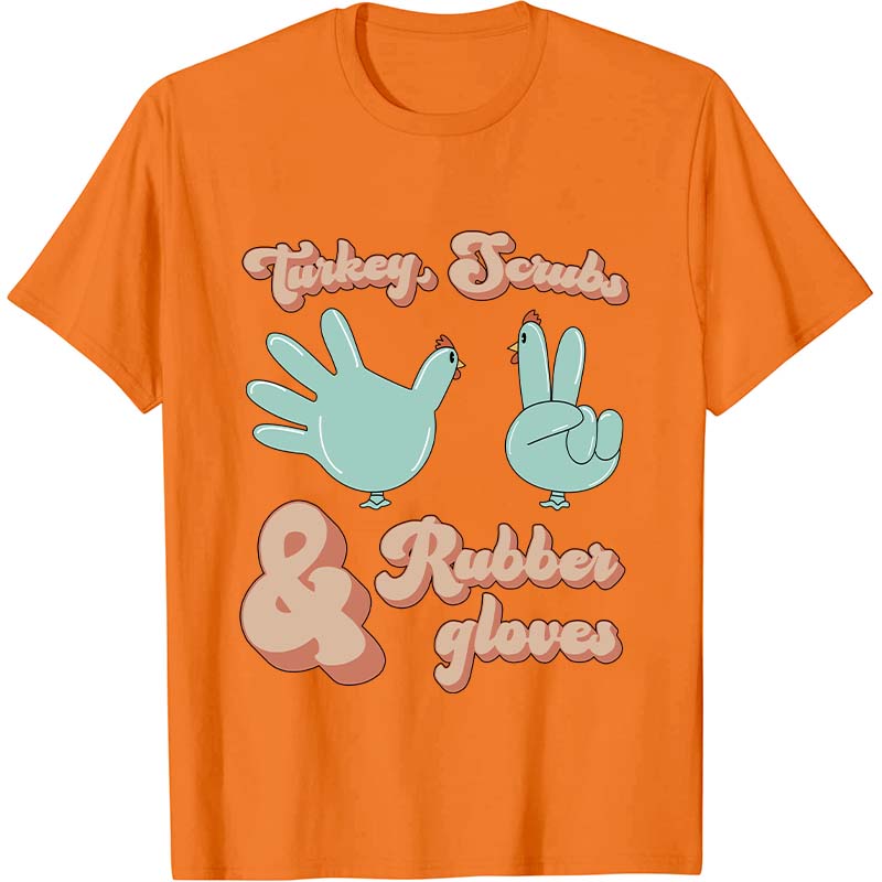 Turkey Scrubs Nurse T-Shirt