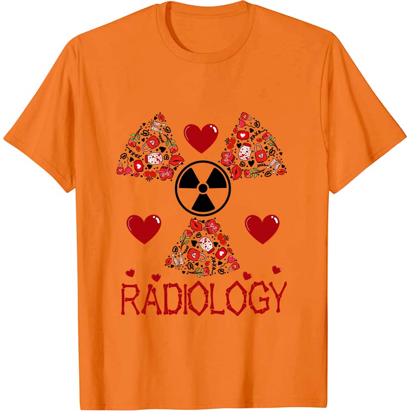 Radiology Valentine Nurse T-Shirt