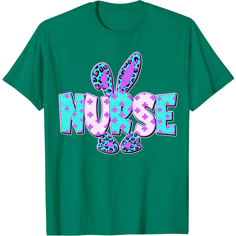 Colorful Bunny Nurse T-Shirt