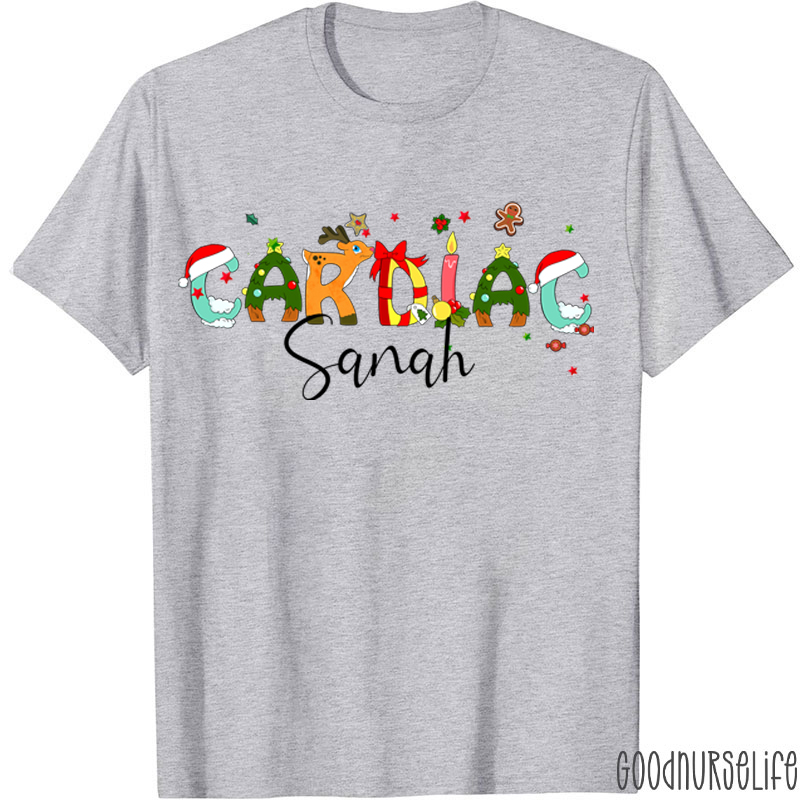 Persanlized Nurse Name Nurse T-Shirt