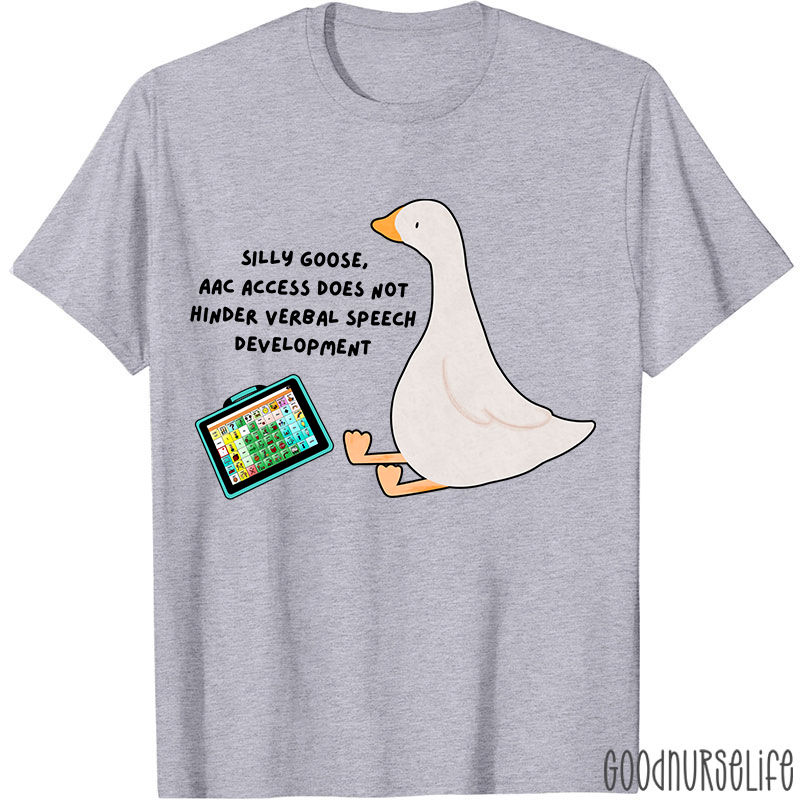Comfort Colors Silly Goose Speech Therapist T-Shirt