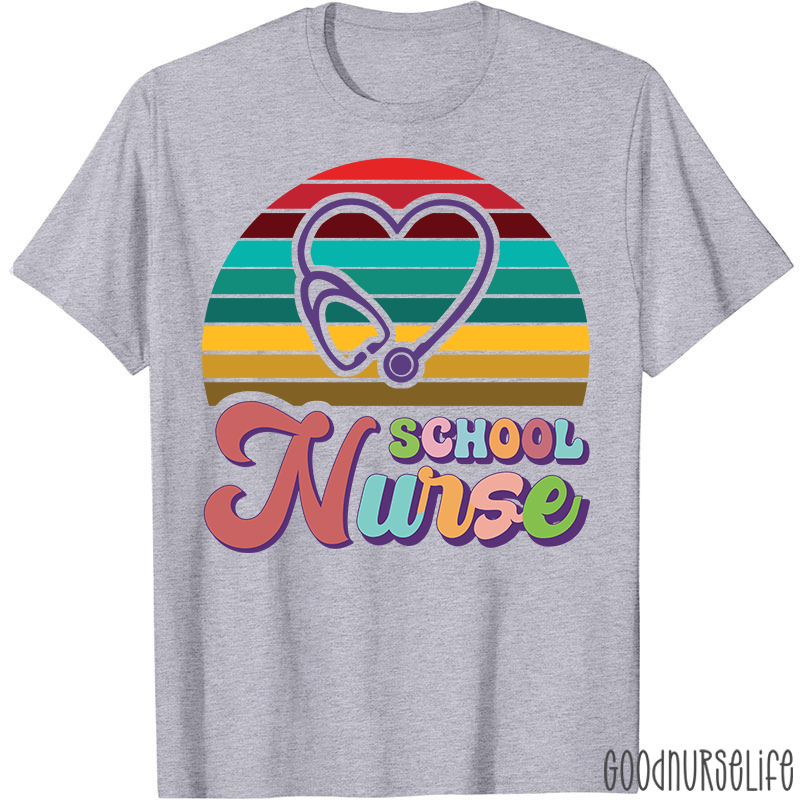 Retro School Nurse T-Shirt