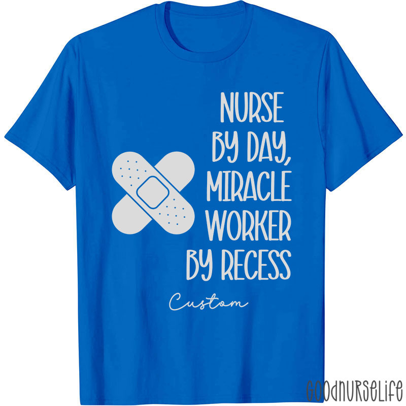 Personalized Funny School Nurse For Birthday Custom Nurse T-Shirt