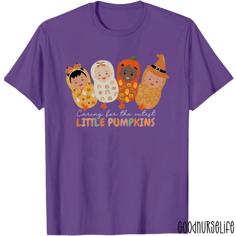 Halloween Caring For The Cutest Little Pumpkins T-Shirt