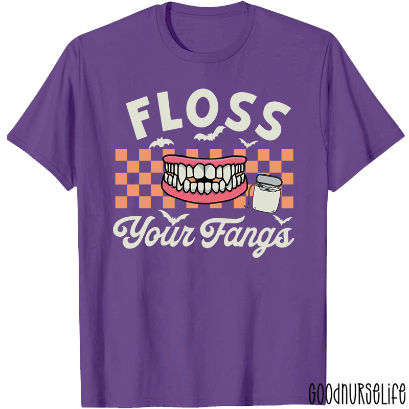 Floss Your Fangs Halloween T-Shirt