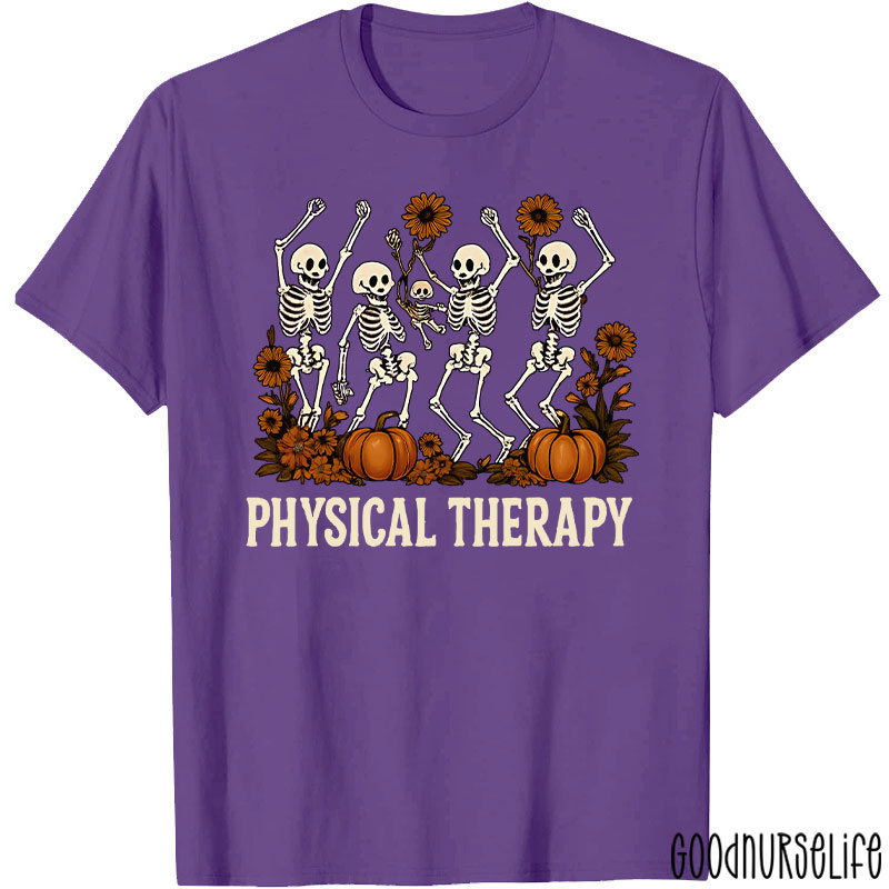 Skeleton Family Physical Therapy T-Shirt