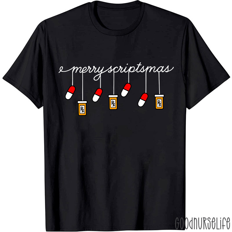 Funny Christmas Pharmacy Phrase T-Shirt
