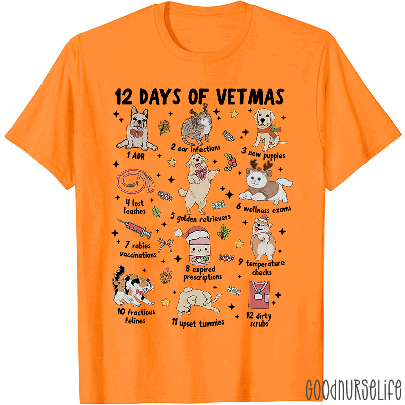 12 Days Of Vetmas T-Shirt
