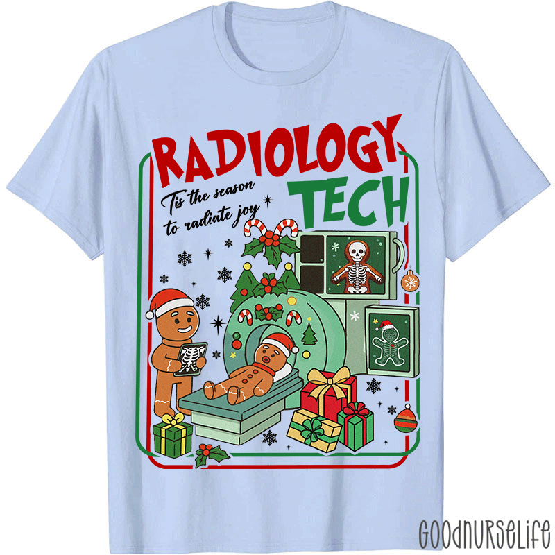 Tis The Season To Radiate Joy Gingerbread T-Shirt