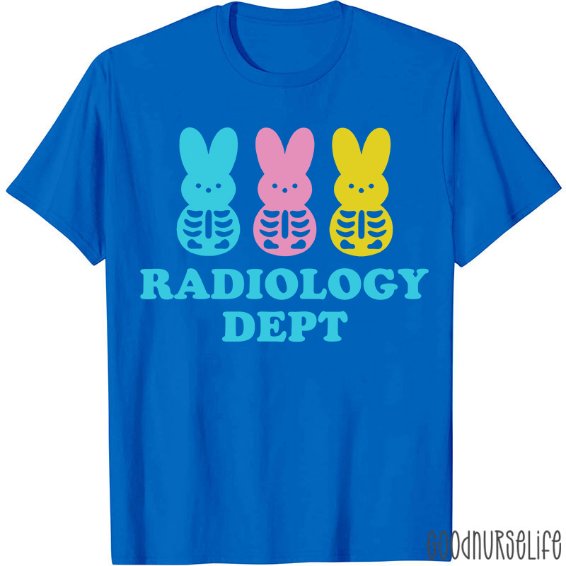 Radiology Dept Easter Bunny T-shirt