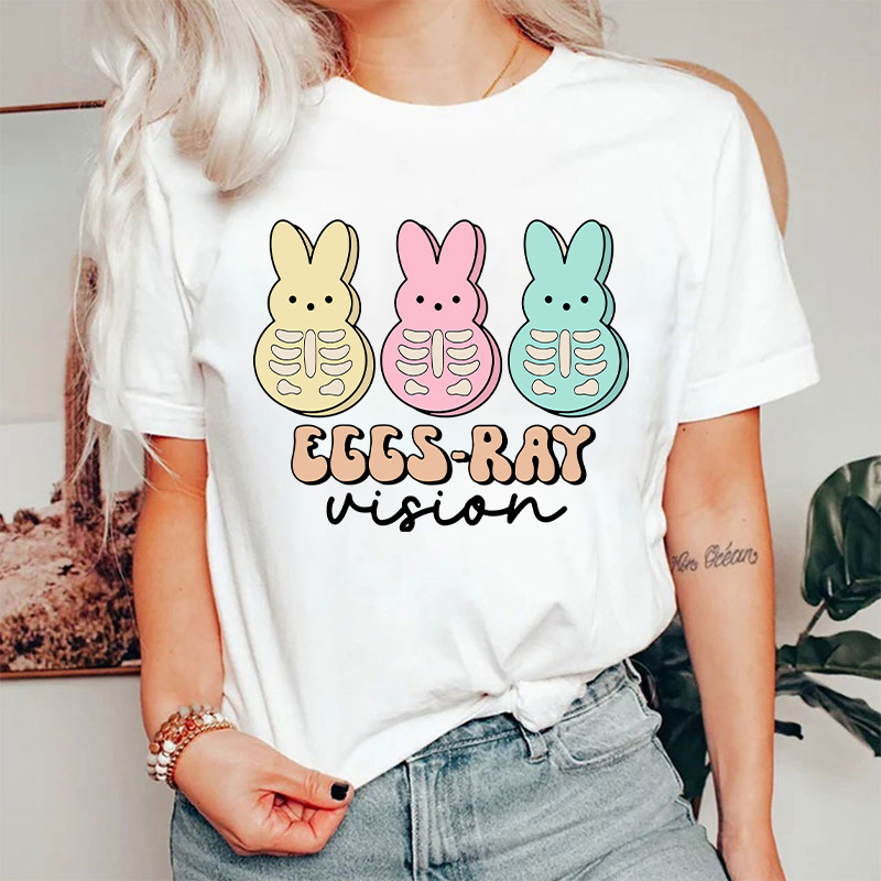 Eggs Ray Vision Radiology T-Shirt