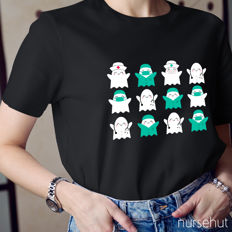 Nurse Ghosts Nurse T-Shirt