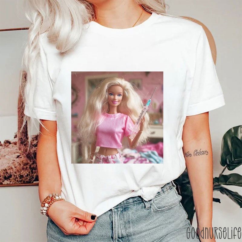 Distressed Doll Nurse T-Shirt