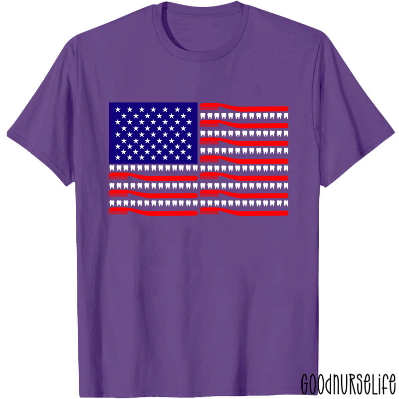 Dental Hygienist Patriotic T-Shirt