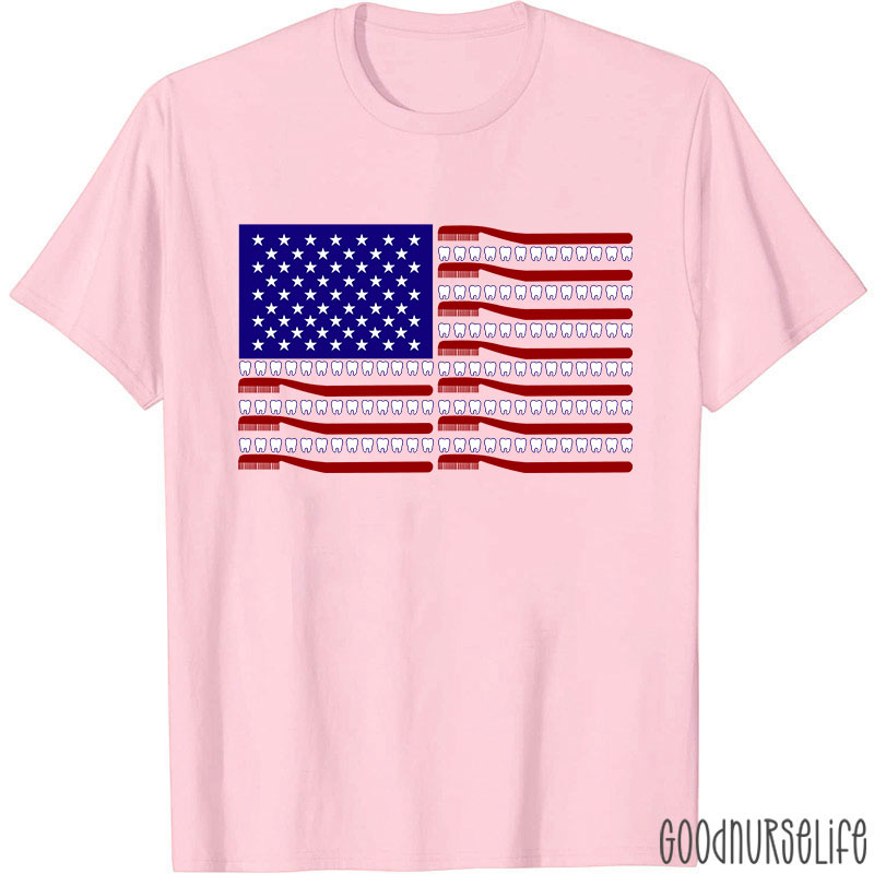 Dental Hygienist Patriotic T-Shirt