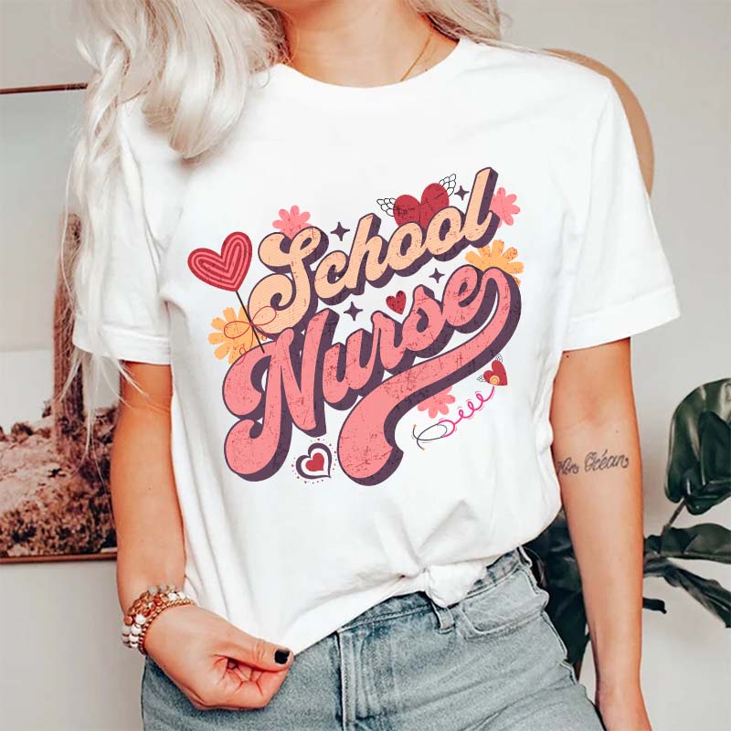 Sweet Vibe School Nurse T-Shirt