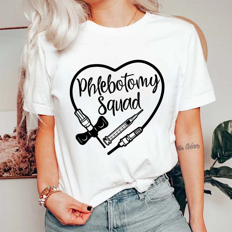 Phlebotomy Squad Nurse T-Shirt