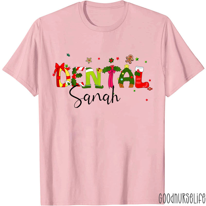 Persanlized Nurse Name Nurse T-Shirt