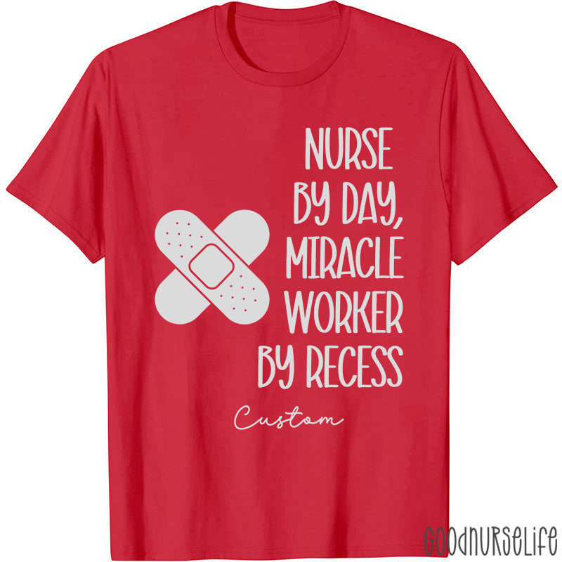 Personalized Funny School Nurse For Birthday Custom Nurse T-Shirt