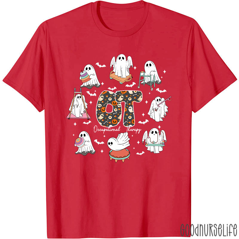 Occupational Therapy Spooky Season Halloween T-Shirt