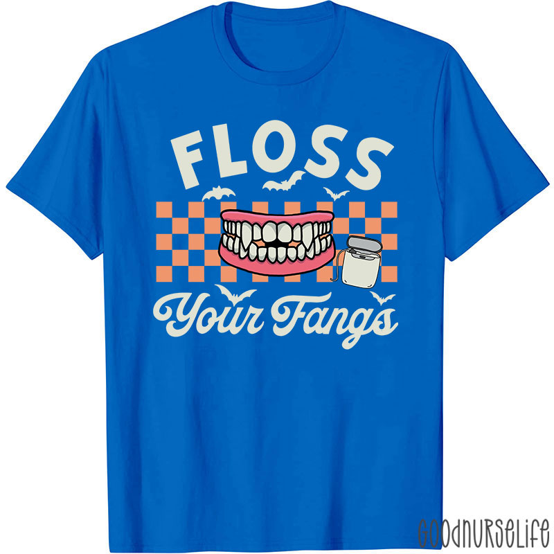 Floss Your Fangs Halloween T-Shirt