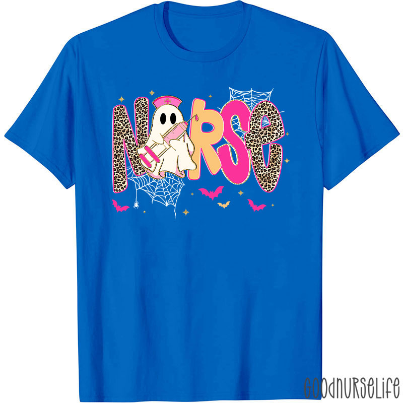 Halloween Nurse Butterfly Stethoscope Nurse T-Shirt