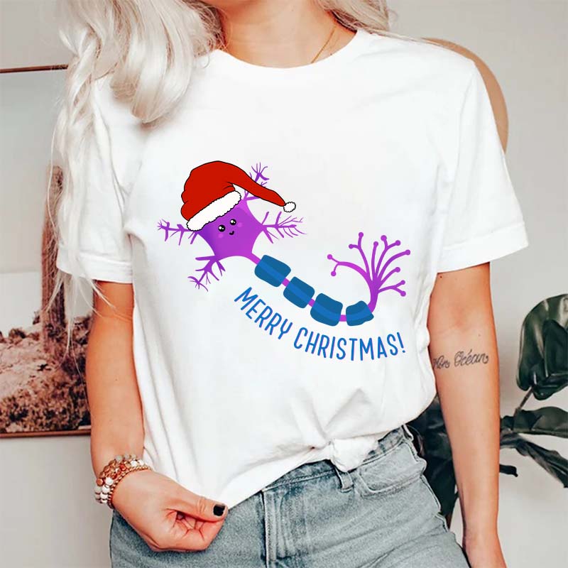 Merry Christmas Neuro Nurse T-Shirt