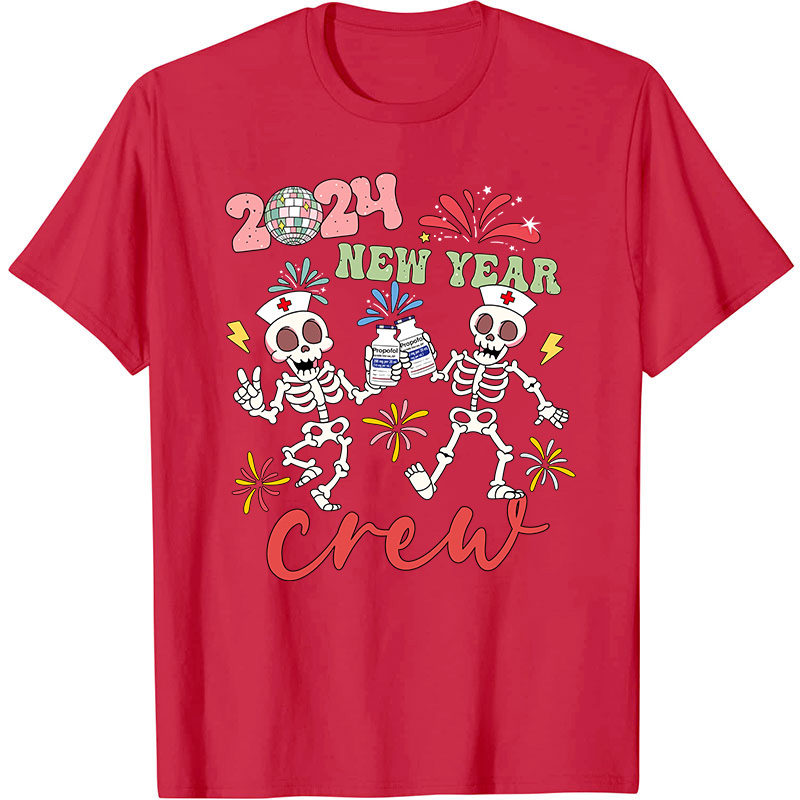 Happy New Year Crew Nurse T-Shirt
