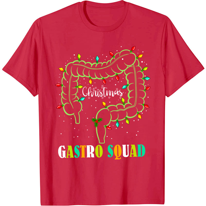 Christmas Gastro Squad Nurse T-Shirt