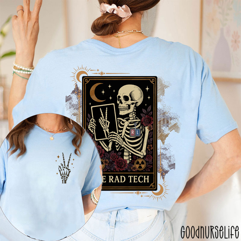 Halloween Radiology The Rad Tech Two Sided T-Shirt