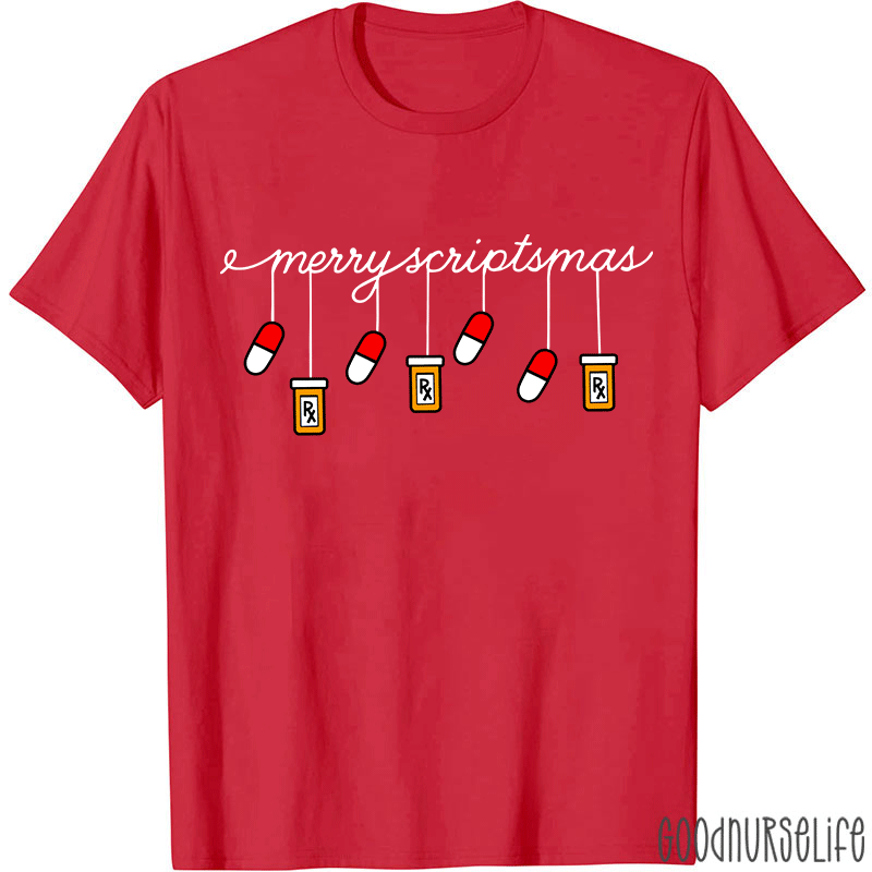 Funny Christmas Pharmacy Phrase T-Shirt