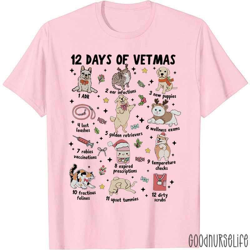 12 Days Of Vetmas T-Shirt