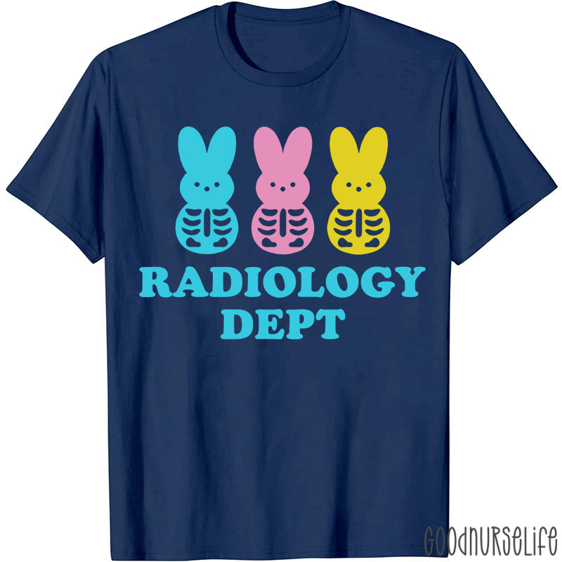 Radiology Dept Easter Bunny T-shirt