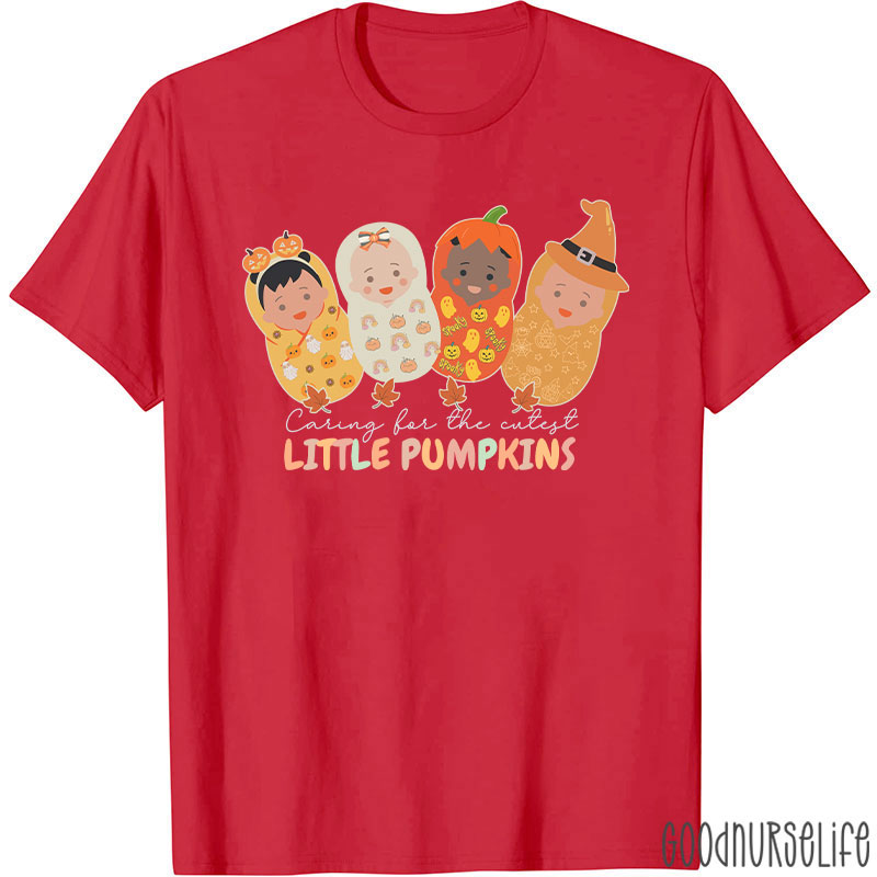 Halloween Caring For The Cutest Little Pumpkins T-Shirt