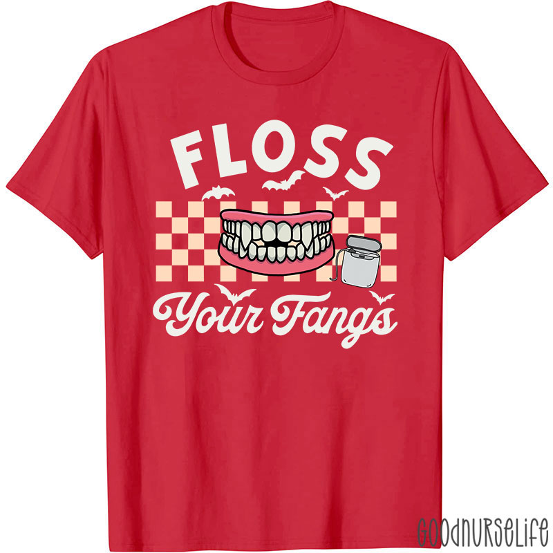 Floss Your Fangs Halloween T-Shirt