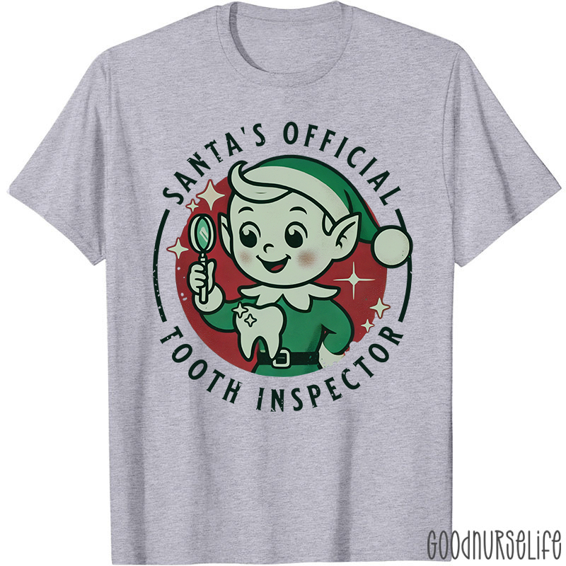 Santa's Official Tooth Inspector T-Shirt