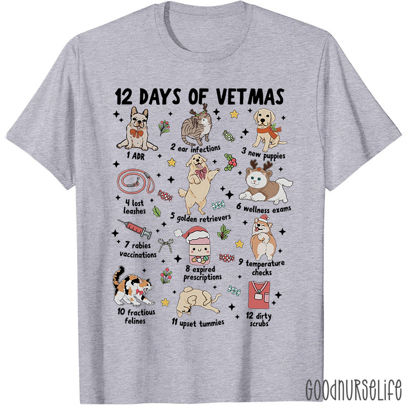 12 Days Of Vetmas T-Shirt