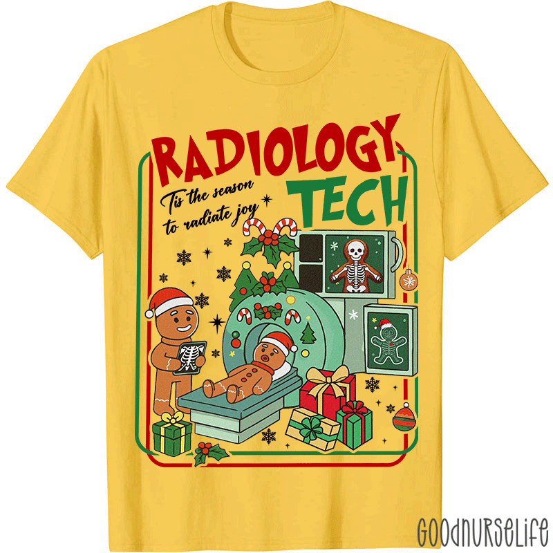 Tis The Season To Radiate Joy Gingerbread T-Shirt
