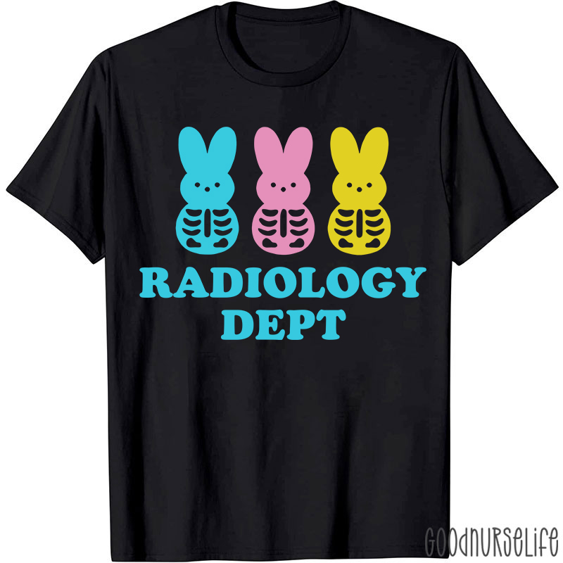 Radiology Dept Easter Bunny T-shirt