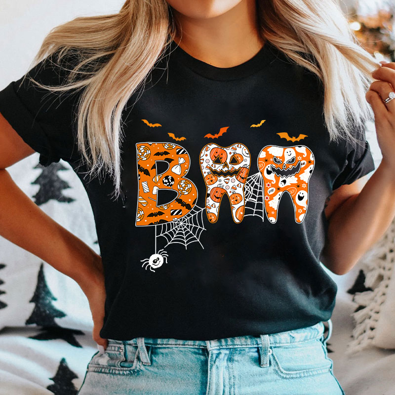 Halloween Boo Nurse T-Shirt