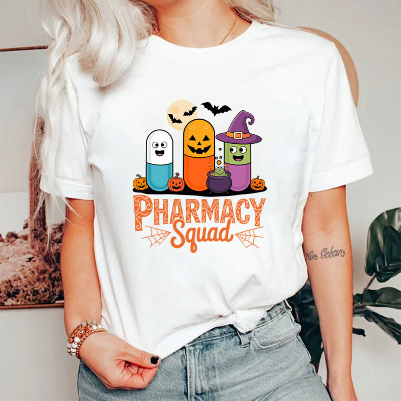 Halloween Capsule Pharmacy Squad T-Shirt