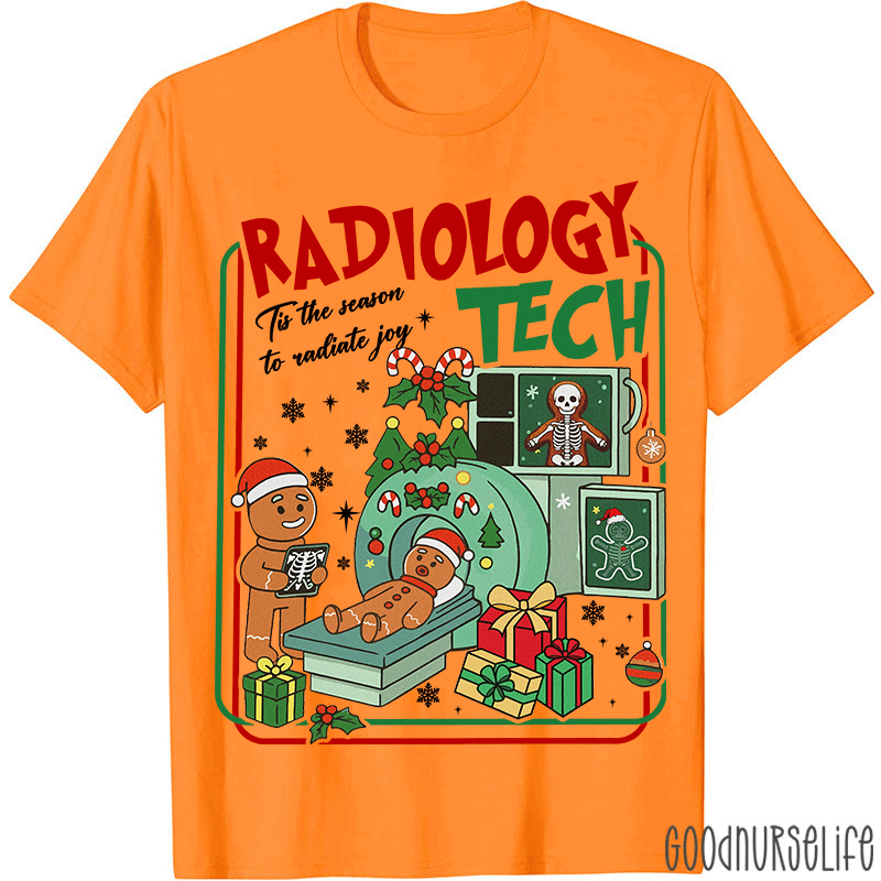 Tis The Season To Radiate Joy Gingerbread T-Shirt
