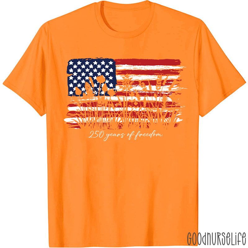 Land Of The Free Home Of The Brave Nurse T-Shirt