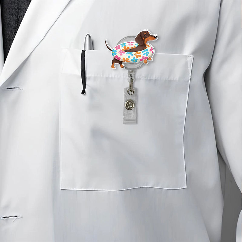 Dachshund Summer Badge Reel