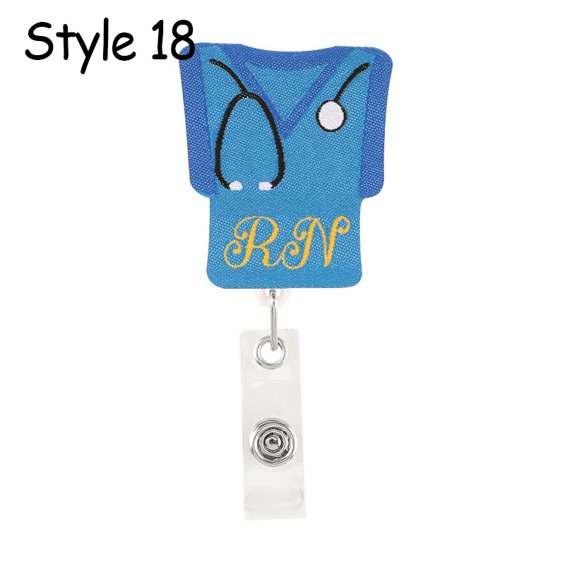 Cute Nurse Related Nurse Badge Reel