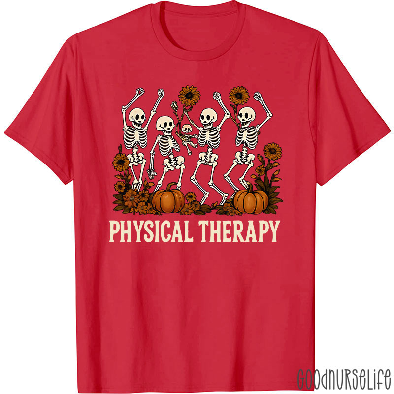 Skeleton Family Physical Therapy T-Shirt