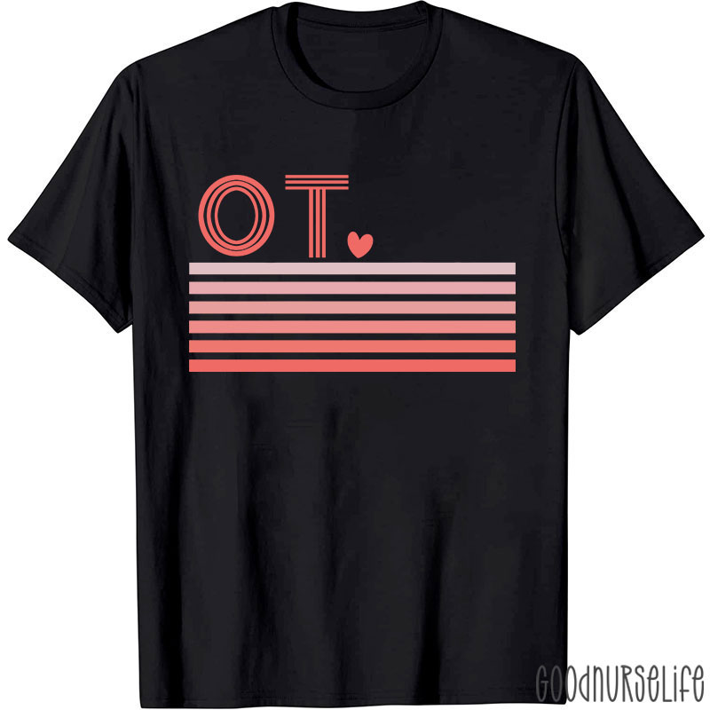 Occupational Therapy Cute Heart T-Shirt