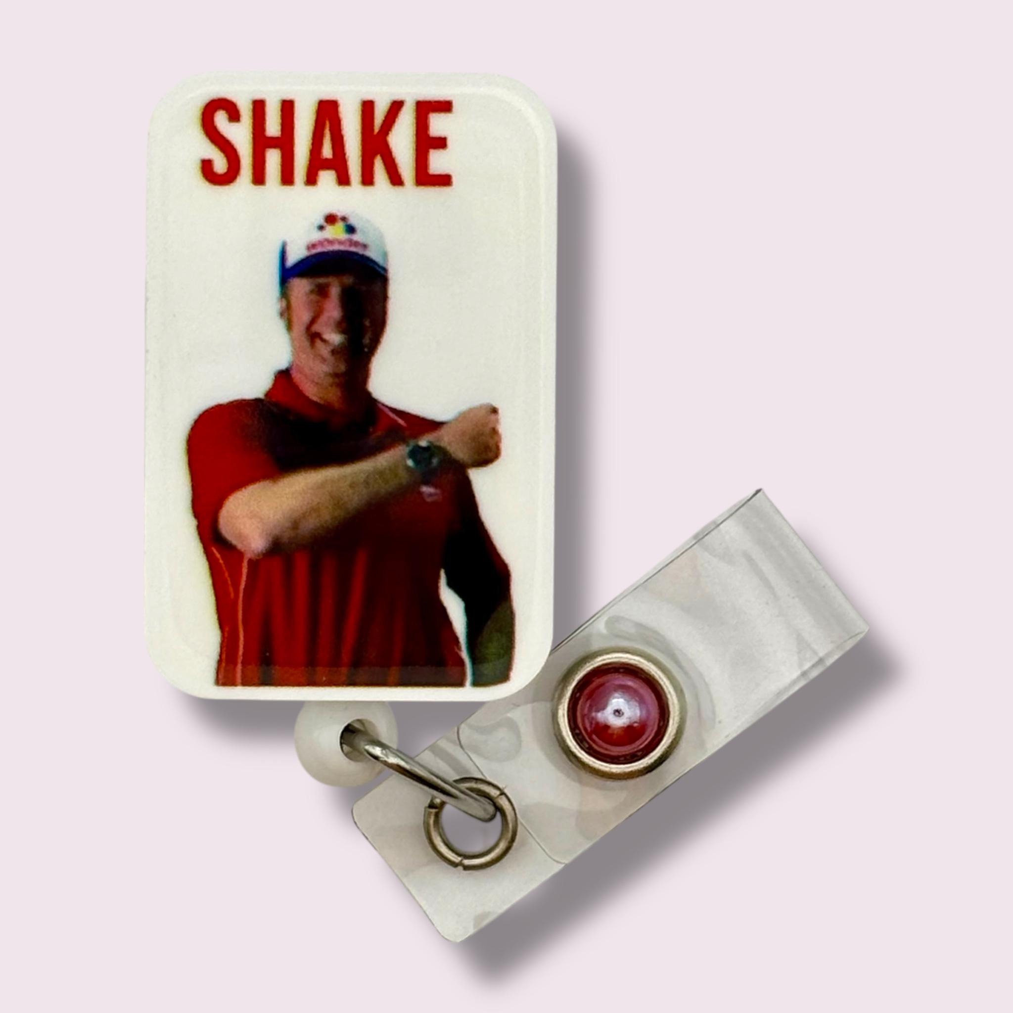 Shake And Bake Badge Reel