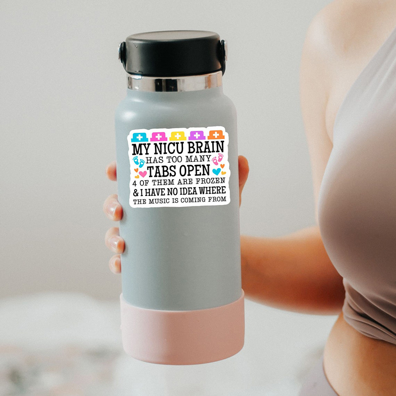 My NICU Brain Nurse Stickers